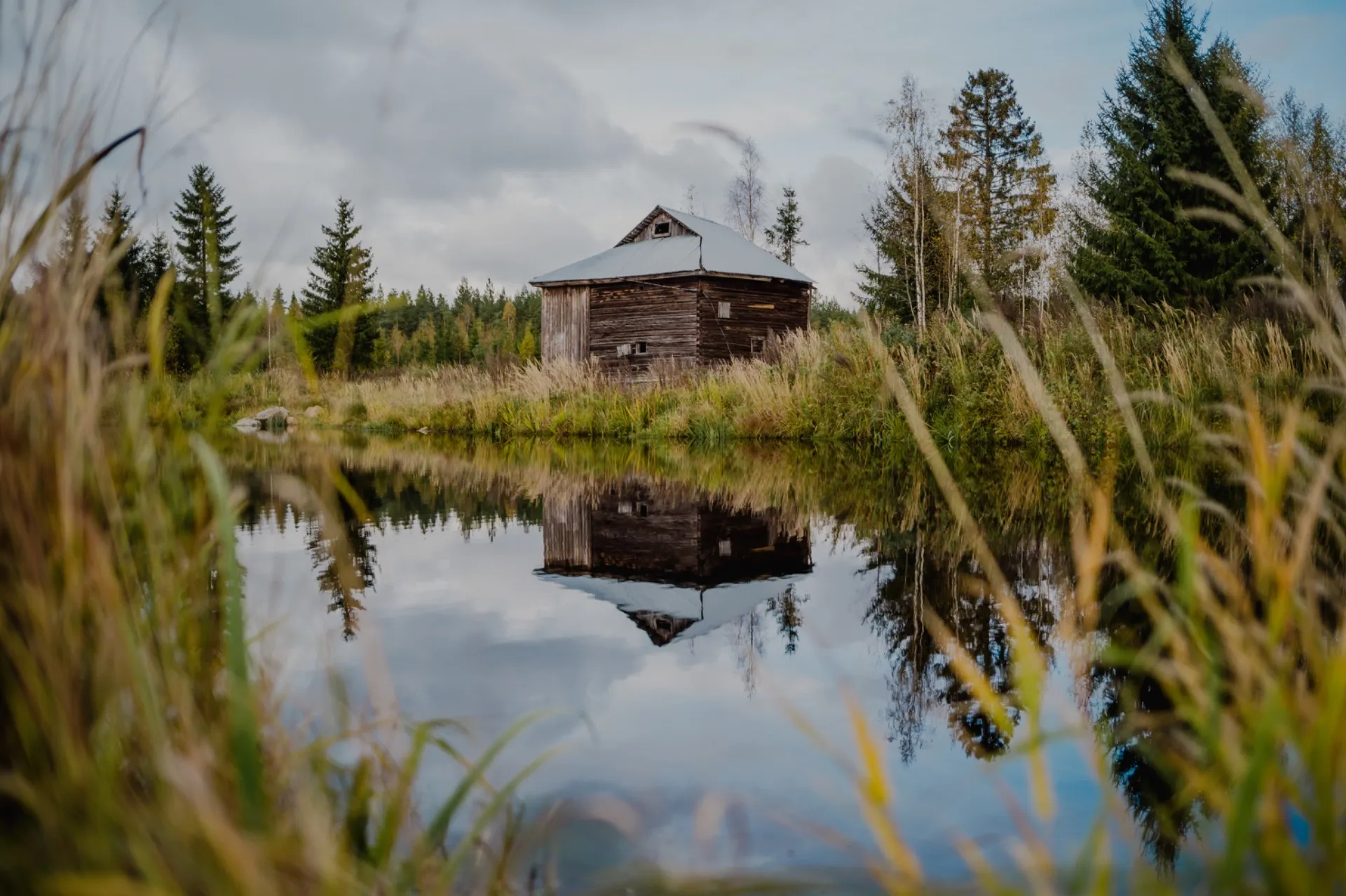 Sauna přímo u jezera